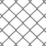 Reja con postes Gris 1.6 x 10 m Acero
