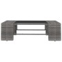 Gartenmöbel-Set 4-teilig aus grauem synthetischem Rattan von vidaXL, Gartensets - Ref: Foro24-3054601, Preis: 364,32 €, Rabat...