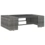 Gartenmöbel-Set 4-teilig aus grauem synthetischem Rattan von vidaXL, Gartensets - Ref: Foro24-3054601, Preis: 378,49 €, Rabat...