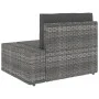 Gartenmöbel-Set 4-teilig aus grauem synthetischem Rattan von vidaXL, Gartensets - Ref: Foro24-3054601, Preis: 378,49 €, Rabat...