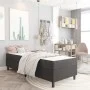 Box spring bed dark gray fabric 90x200 cm by vidaXL, Beds and slatted bases - Ref: Foro24-3054721, Price: 279,18 €, Discount: %