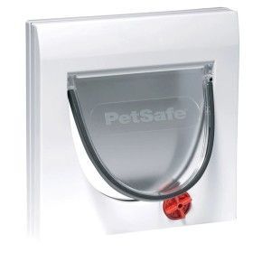 PetSafe Katzenklappe 4 Positionen mit Tunnel Classic 917 weiß 5030 von PetSafe, Haustiertüren - Ref: Foro24-411404, Preis: 31...