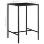 Garden high table and stools with 3-piece black PE rattan cushions. by vidaXL, Garden sets - Ref: Foro24-3064817, Price: 163,...