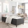 Box spring bed dark gray fabric 80x200 cm by vidaXL, Beds and slatted bases - Ref: Foro24-3054720, Price: 247,87 €, Discount: %
