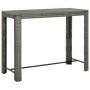 Garten-Barmöbel 7-teilig, Kissen aus grauem synthetischem Rattan von vidaXL, Gartensets - Ref: Foro24-3064788, Preis: 301,77 ...