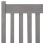 Liegende Gartenstühle, 4 Stück, massives graues Akazienholz von vidaXL, Gartenstühle - Ref: Foro24-3065517, Preis: 268,55 €, ...