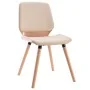 Dining chairs 4 units cream-colored synthetic leather by vidaXL, dining chairs - Ref: Foro24-3054806, Price: 470,73 €, Discou...