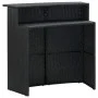 Conjunto de bar de jardín 3 piezas negro de vidaXL, Conjuntos de jardín - Ref: Foro24-3064886, Precio: 372,34 €, Descuento: %