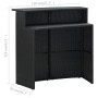 Garden bar set 3 pieces black by vidaXL, Garden sets - Ref: Foro24-3064886, Price: 385,89 €, Discount: %