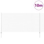 Reja con postes Plateado 1.2 x 10 m Acero