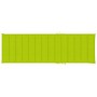 Lounger with cushion bright green impregnated pine wood by vidaXL, Loungers - Ref: Foro24-3065860, Price: 133,96 €, Discount: %