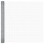 Reja con postes Plateado 1.5 x 10 m Acero