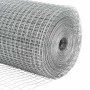 Reja con postes Plateado 1.5 x 10 m Acero