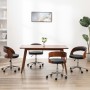 Esszimmerstühle 4 Stück aus gebogenem Holz und Kunstleder von vidaXL, Essstühle - Ref: Foro24-3054909, Preis: 534,07 €, Rabat...
