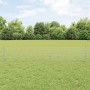 Reja con postes Plateado 0.4 x 25 m Acero