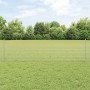 Reja con postes Plateado 0.5 x 25 m Acero