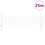 Reja con postes Plateado 0.5 x 25 m Acero