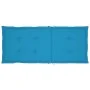 Garden chairs 4 pcs solid teak wood with blue cushions by vidaXL, Garden chairs - Ref: Foro24-3065534, Price: 500,06 €, Disco...