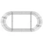 Gabionenbett aus verzinktem Eisen, 200 x 100 x 100 cm von vidaXL, Töpfe und Pflanzgefäße - Ref: Foro24-152045, Preis: 92,17 €...