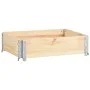 Blumenbeet aus massivem Kiefernholz, 60 x 80 cm von vidaXL, Töpfe und Pflanzgefäße - Ref: Foro24-3055160, Preis: 38,82 €, Rab...