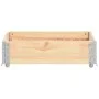 Arriate de madera maciza de pino 60x80 cm de vidaXL, Maceteros y jardineras - Ref: Foro24-3055160, Precio: 38,82 €, Descuento: %