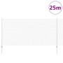 Reja con postes Plateado 1.2 x 25 m Acero