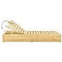 Double lounger and green impregnated pine wood cushions by vidaXL, Loungers - Ref: Foro24-3065974, Price: 319,98 €, Discount: %