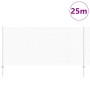 Reja con postes Plateado 1.2 x 25 m Acero