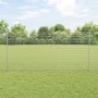 Reja con postes Plateado 1.2 x 25 m Acero