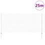 Reja con postes Plateado 1.2 x 25 m Acero