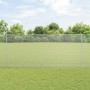 Reja con postes Plateado 1.4 x 25 m Acero