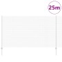 Reja con postes Plateado 1.4 x 25 m Acero