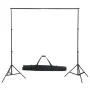 Photo studio kit with backdrop, lamps and umbrella by vidaXL, Flashes and studio lighting - Ref: Foro24-3055084, Price: 109,1...