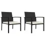 3-teiliges Garten-Ess-Set aus schwarzem synthetischem Rattan von vidaXL, Gartensets - Ref: Foro24-3065705, Preis: 184,40 €, R...