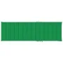 Lounger with green impregnated pinewood cushion by vidaXL, Loungers - Ref: Foro24-3065854, Price: 129,22 €, Discount: %