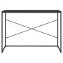 Schwarzer Spanplatten-Computertisch 110x60x70 cm von vidaXL, Schreibtische - Ref: Foro24-30208, Preis: 89,58 €, Rabatt: %