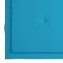 Sillas de jardín 6 uds con cojines azules madera de teca de vidaXL, Sillas de jardín - Ref: Foro24-3065594, Precio: 381,14 €,...