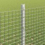 Reja con postes Plateado 1.2 x 50 m Acero