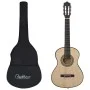 Guitarra clásica para principiante y niño con funda 1/2 34" by vidaXL, Guitars - Ref: Foro24-3055602, Price: 63,02 €, Discoun...