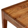 Mesa de centro de madera maciza 88x50x38 cm