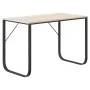 Computertisch aus Spanplatte in Schwarz und Eiche, 110 x 60 x 73 cm von vidaXL, Schreibtische - Ref: Foro24-30203, Preis: 106...