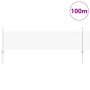 Reja con postes Plateado 0.5 x 100 m Acero