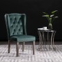 Sillas de comedor 2 unidades terciopelo verde oscuro de vidaXL, Sillas de comedor - Ref: Foro24-3055853, Precio: 373,30 €, De...