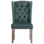Esszimmerstühle 2 Einheiten dunkelgrüner Samt von vidaXL, Essstühle - Ref: Foro24-3055853, Preis: 373,55 €, Rabatt: %