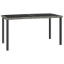 Garden dining set 7 pieces gray synthetic rattan by vidaXL, Garden sets - Ref: Foro24-3065714, Price: 400,76 €, Discount: %