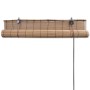 Bamboo roller blind 2 units brown 100x160 cm by vidaXL, Blinds and blinds - Ref: Foro24-3057519, Price: 56,41 €, Discount: %