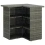 16-piece garden bar set and gray synthetic rattan cushions by vidaXL, Garden sets - Ref: Foro24-3064930, Price: 1,00 €, Disco...