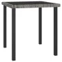 3-teiliges graues Garten-Ess-Set aus synthetischem Rattan von vidaXL, Gartensets - Ref: Foro24-3065711, Preis: 165,03 €, Raba...
