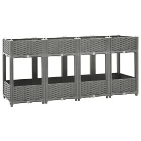 Polipropylenbeet 160x40x71 cm von vidaXL, Töpfe und Pflanzgefäße - Ref: Foro24-153300, Preis: 138,96 €, Rabatt: %