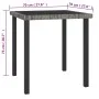 3-teiliges graues Garten-Ess-Set aus synthetischem Rattan von vidaXL, Gartensets - Ref: Foro24-3065711, Preis: 165,03 €, Raba...
